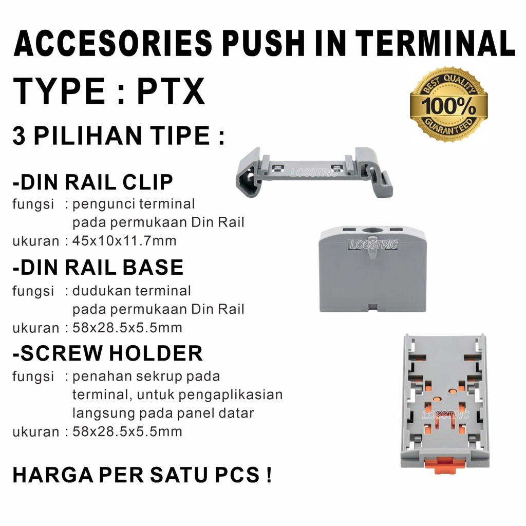 Jual ACCESSORIES BRANCH TERMINAL / AKSESORIS TERMINAL BLOCK BRANCH (PTX ...