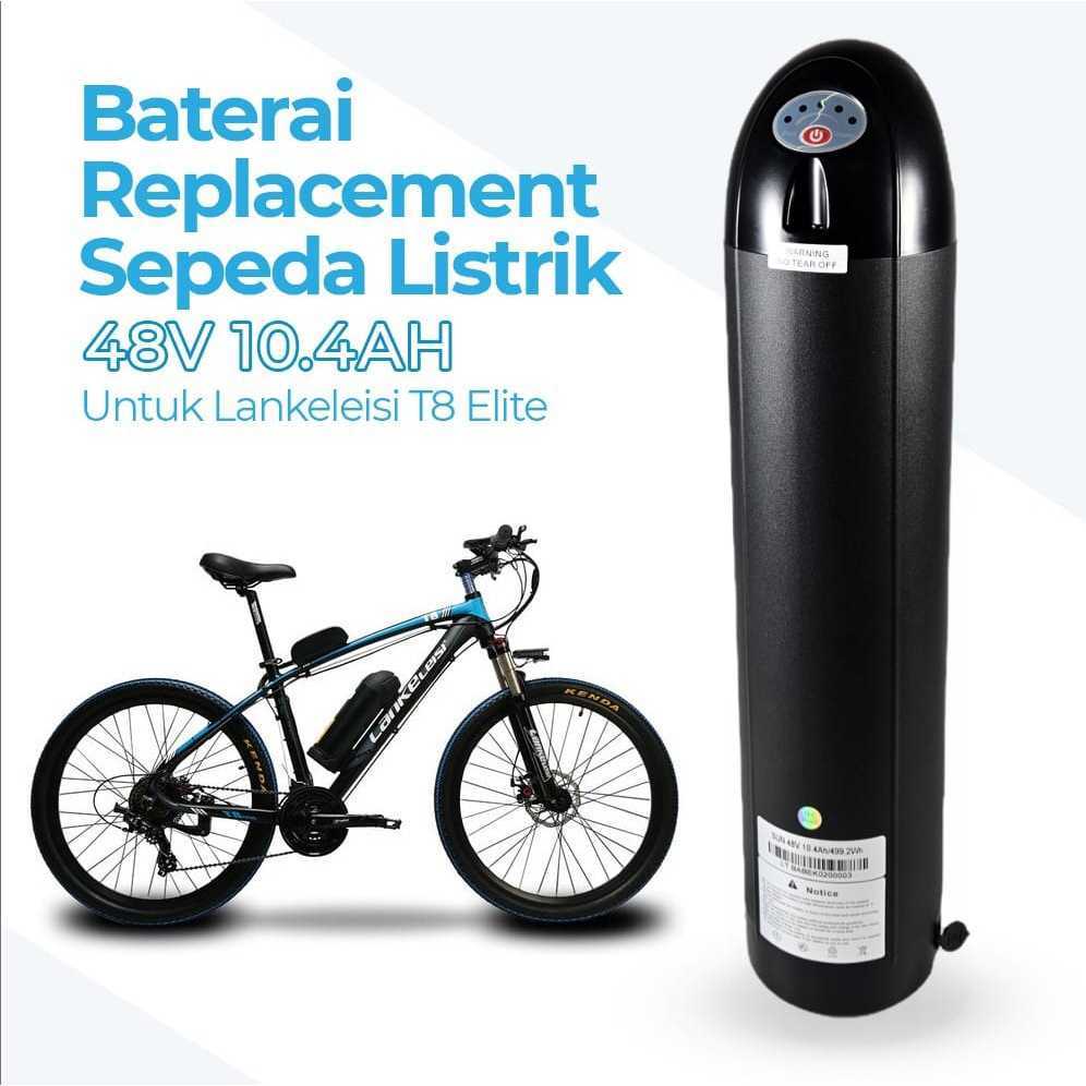 Baterai Replacement Sepeda Listrik 48V 10.4AH for Lankeleisi T8 Elite - MAR - 04