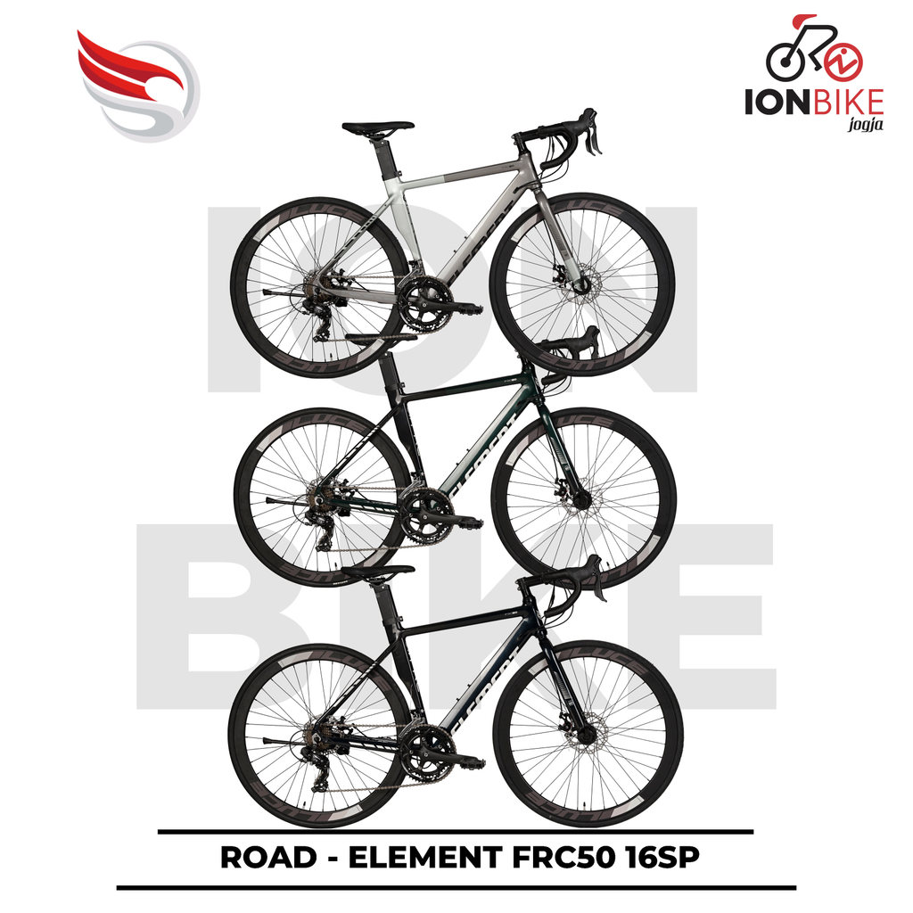 Jual Sepeda Balap Element FRC50 700c Alloy 2x8 Speed Roadbike Road Bike ...