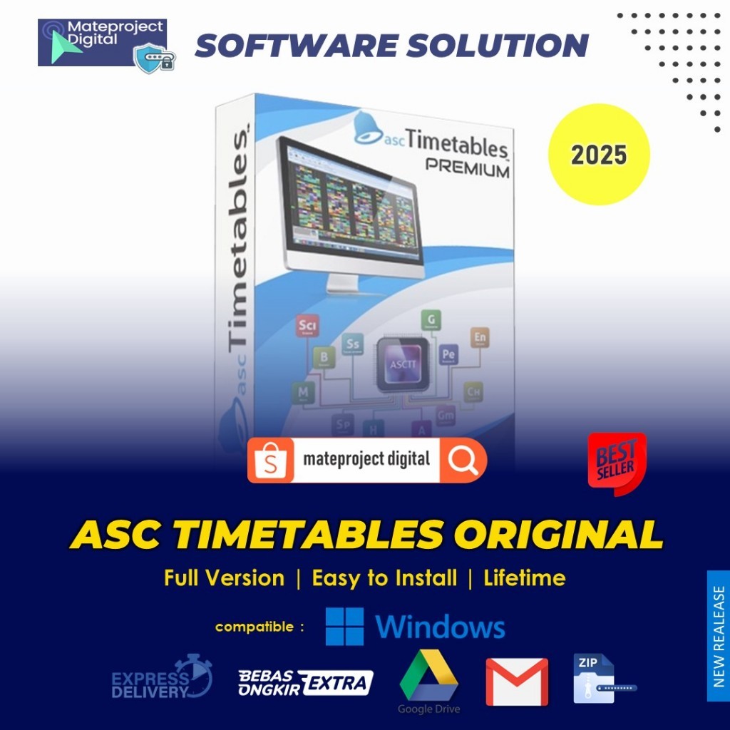 Jual REGISTER ASC TIMETABLES 2026 2025 / 2024 ORIGINAL KEY SOFTWARE ...