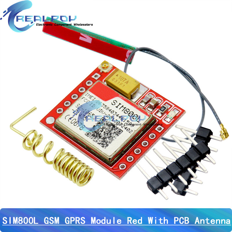 Jual Modul SIM800L GPRS GSM Terkecil, Papan Inti Kartu Micro SIM, Port ...