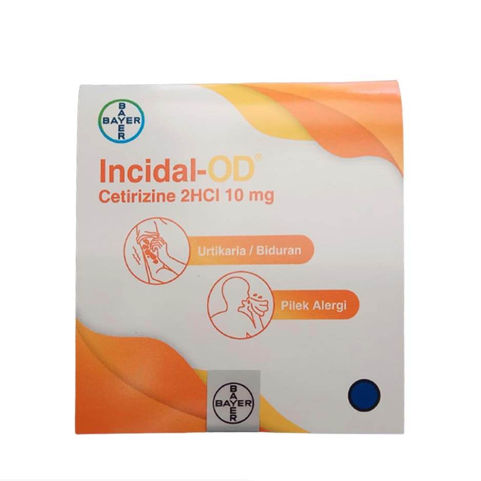 Jual INCIDAL-OD 10 MG 1 STRIP @ 4 KAPSUL | Shopee Indonesia