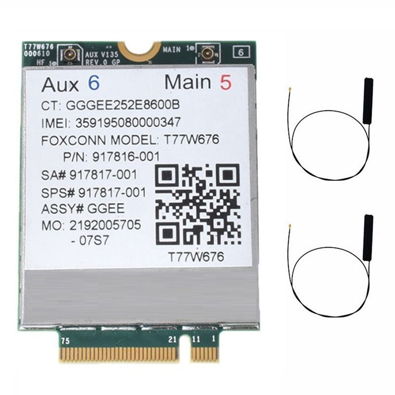 Jual LT4220 4G Module T77W676 917817001 4G WWAN Card For HP Elite ...