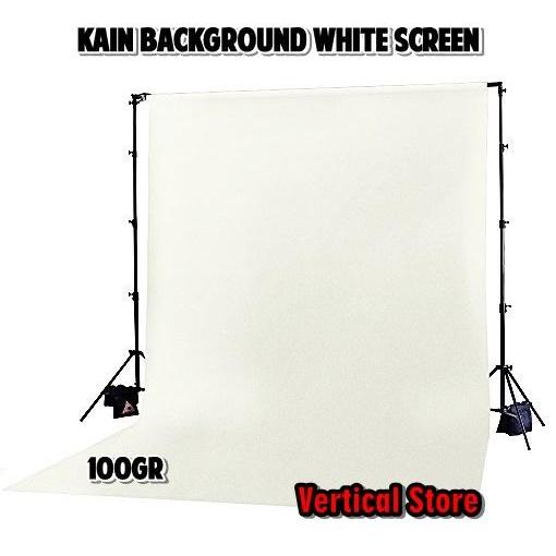 Jual Kain Background White Screen / Backdrop Studio Dekorasi Putih ...