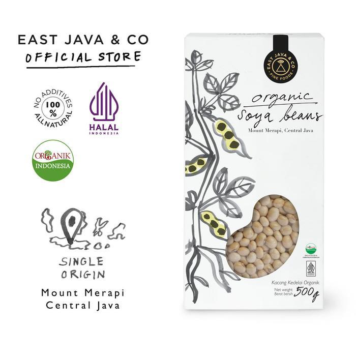 Jual East Java & Co Organic Soya Beans - 500g (Kacang Kedelai Organik ...