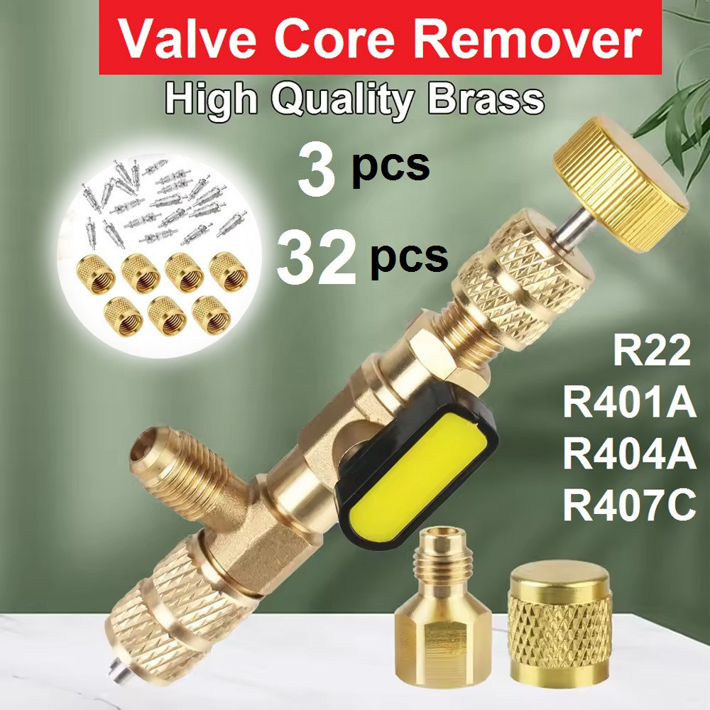 Jual Valve Core Remover 3 Pcs 32 Pcs Alat Cabut Pentil Nozel Neppel ...