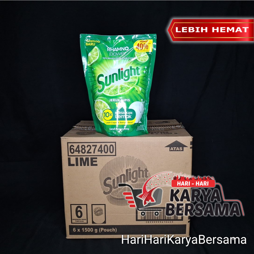 Jual CAIRAN PENCUCI PIRING SUNLIGHT JERUK NIPIS 100 RHAMNO POWER REFILL ...