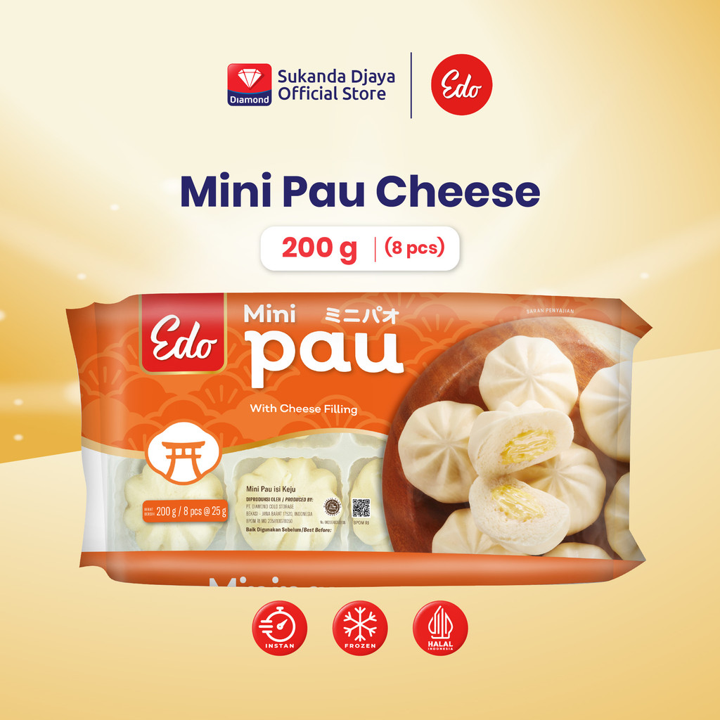Jual Edo Mini Pau Cheese 200 Gr | Shopee Indonesia