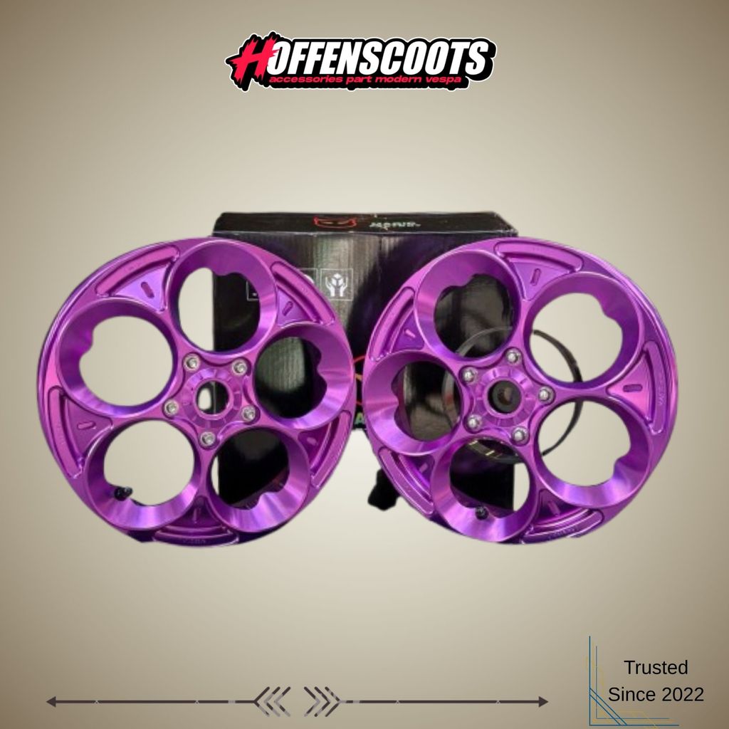 Jual Velg MAGIC FACTORY MG16 Purple Forged Rims Model Marus W225 Vespa ...