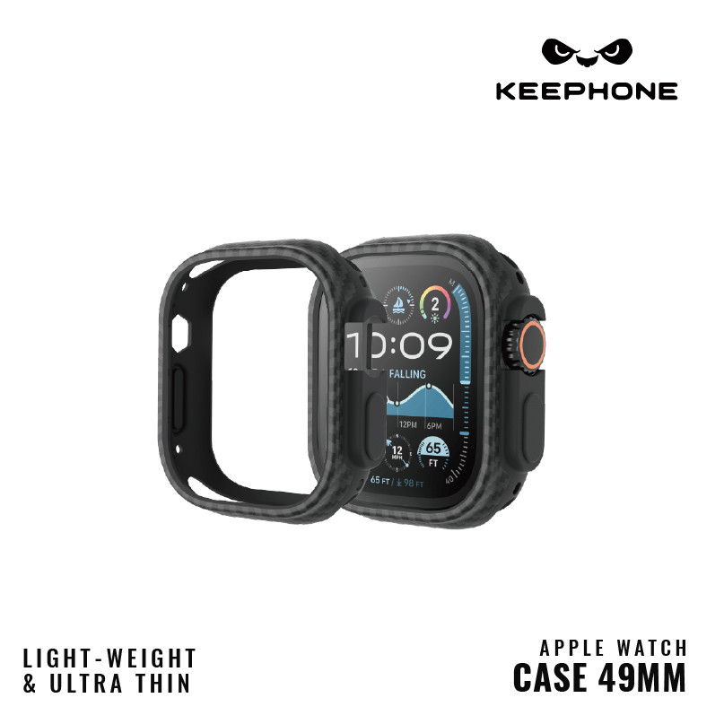 Jual Case for Apple Watch 49mm KEEPHONE Kevlar Rome Aramid Fiber ...