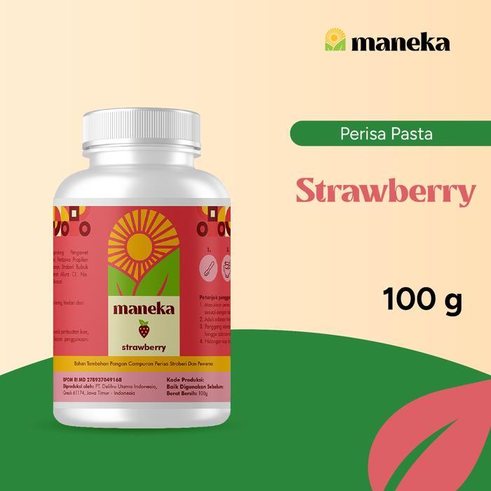 Jual Maneka Perisa Pasta Strawberry - Aroma Perasa dan Pewarna Makanan ...