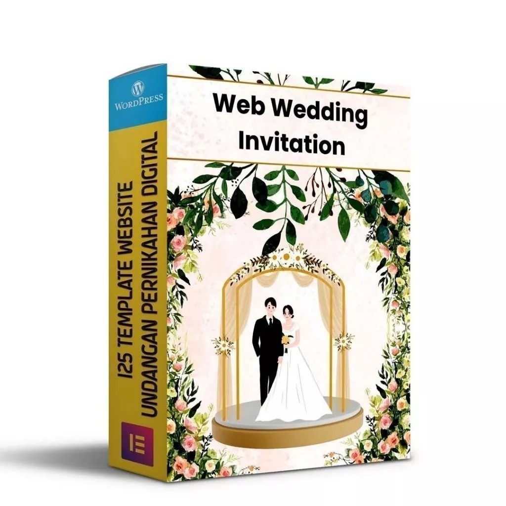 LANDING STAR WEDDING - 125 Template Website Undangan Pernikahan Digital Wordpress Elementor