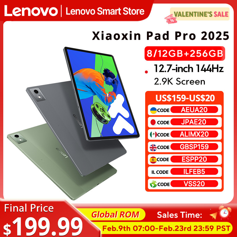 Jual Lenovo Xiaoxin Pad Pro 2025 12.7 in Tablet Original Global ROM ...