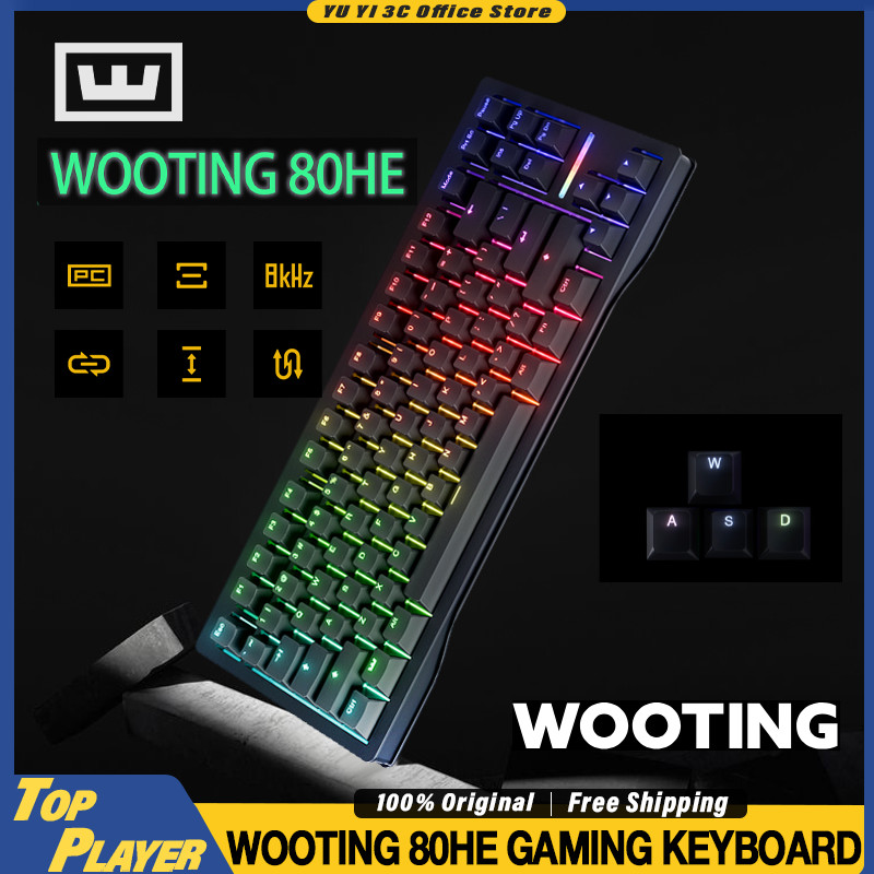 Jual Wooting 80HE Gaming Keyboard Original Wooting Series Customized ...