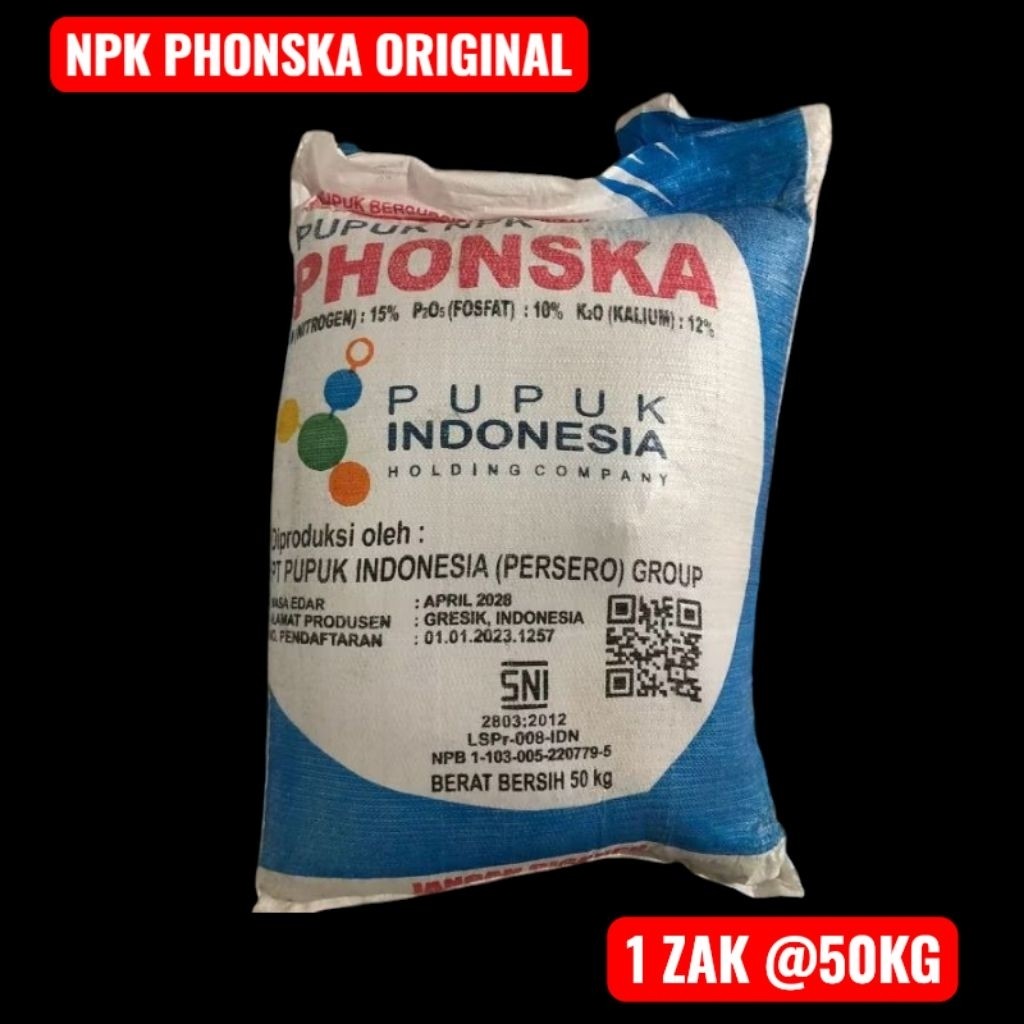 NPK PHONSKA ORIGINAL 1kg PUPUK TANAMAN & PERKEBUNAN