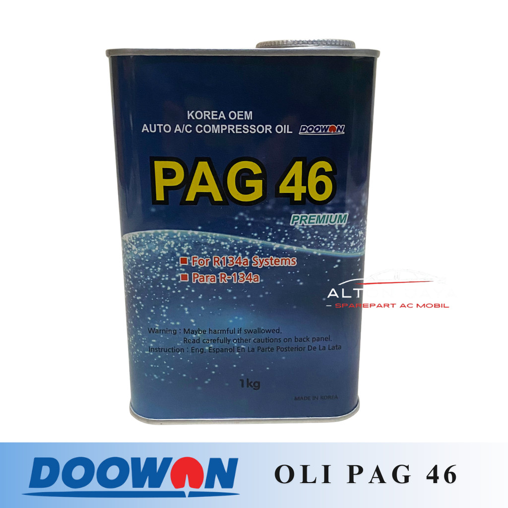 Jual OLI KOMPRESOR PAG46 R134 OLI COMPRESOR PAG 46 R134 1 LITER DOWOON ...