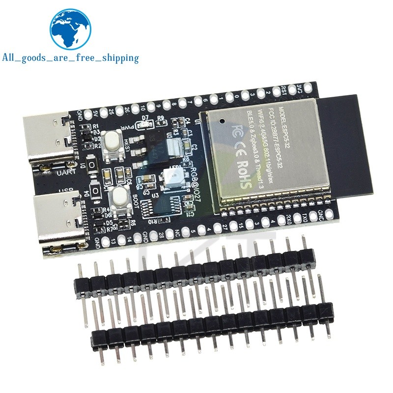 Jual 1/3PCS ESP32-C5-DevKitC-1 Development Board N4R2 With Dual-Band 2 ...