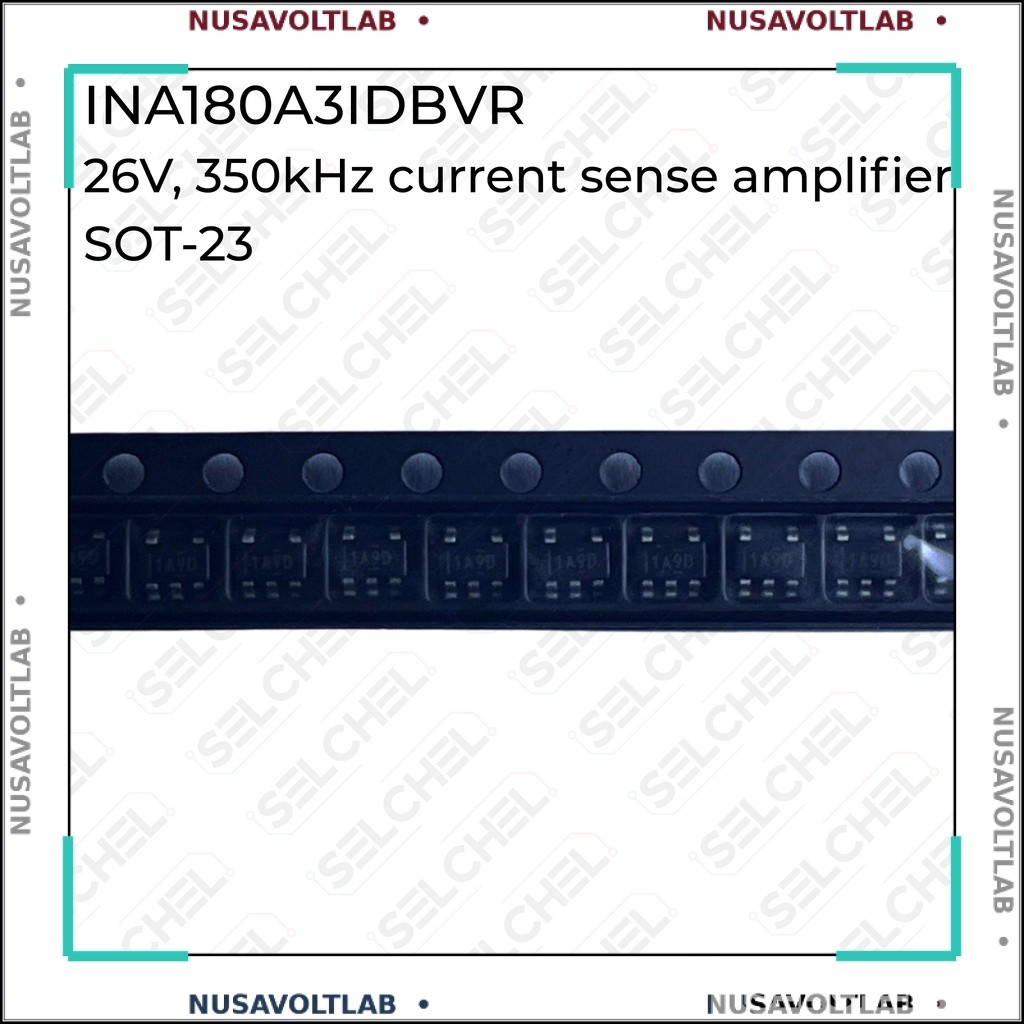 Jual INA180 INA180a3IDBVR current sense amplifier original TI | Shopee ...