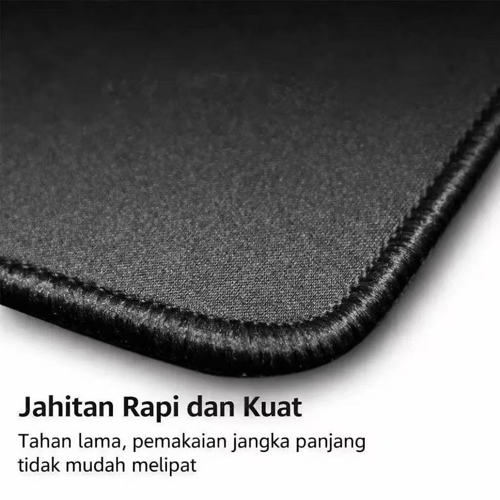 Jual Mouse pad polos / Mousepad bordir hitam 210*250 tebal 2mm Anti ...
