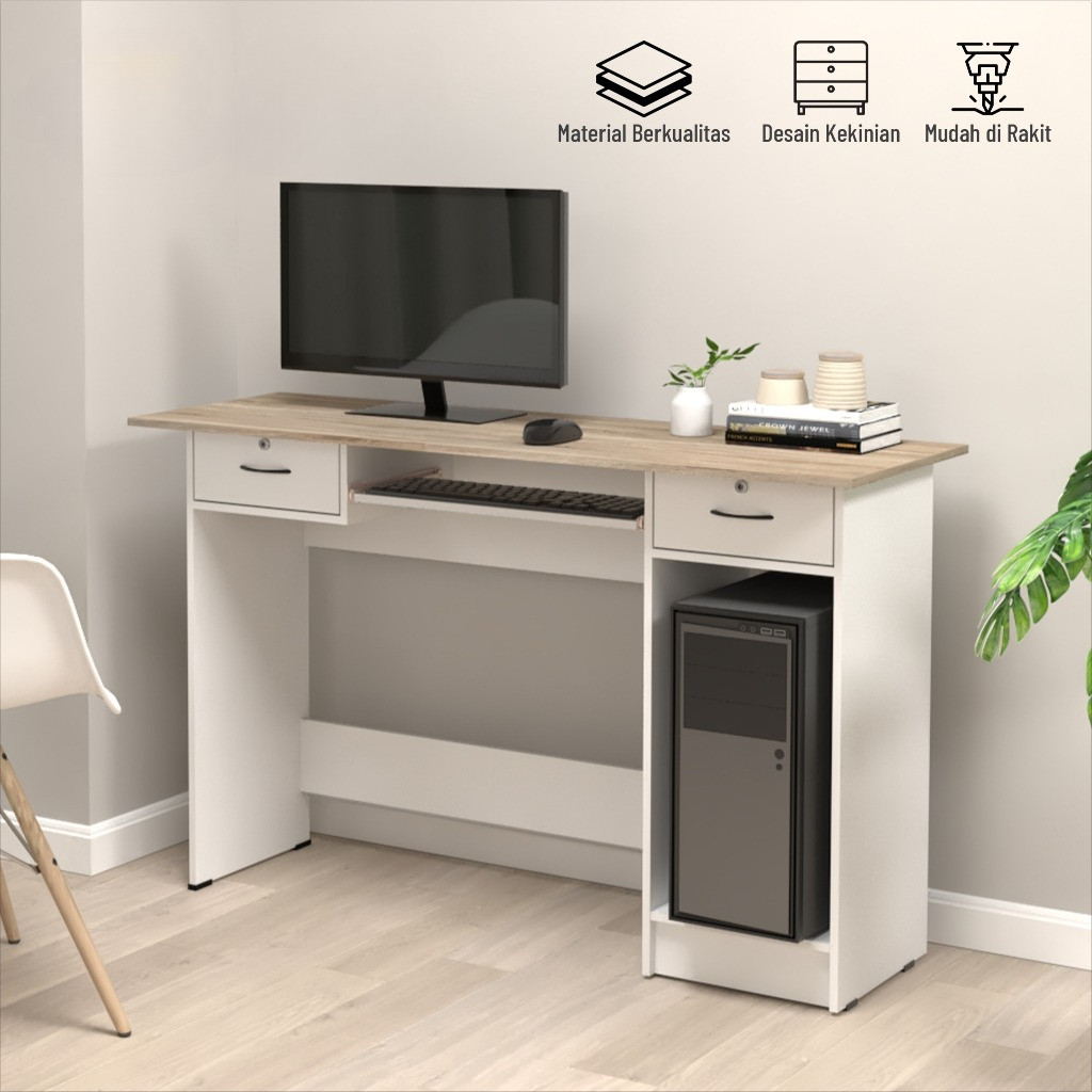 Jual HAPPY IDEA - Meja Komputer / Computer Desk / Agio Alpha Computer ...