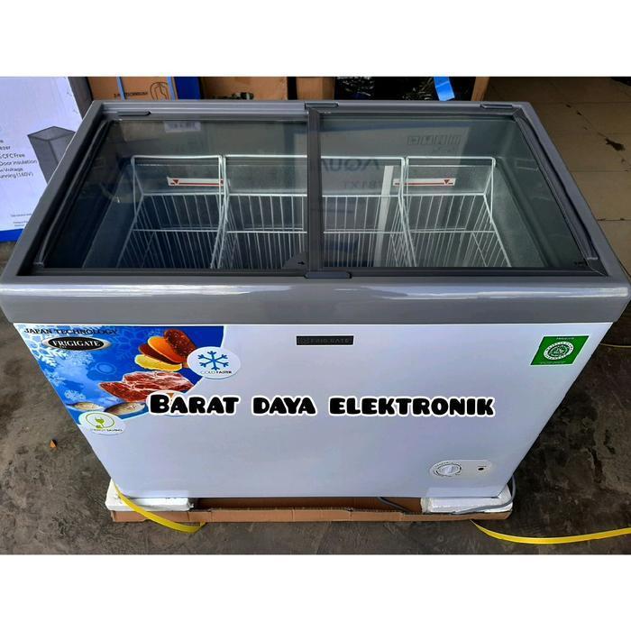 Jual Freezer Frigigate Freezer Es Krim Freezer Sliding 200 liter F 210 ...
