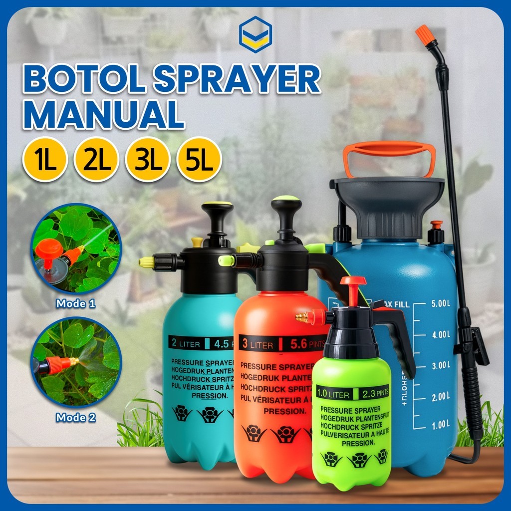 Jual Botol Semprot Tanaman Kuat 1L 2L 3L – Sprayer Manual Pompa Air ...
