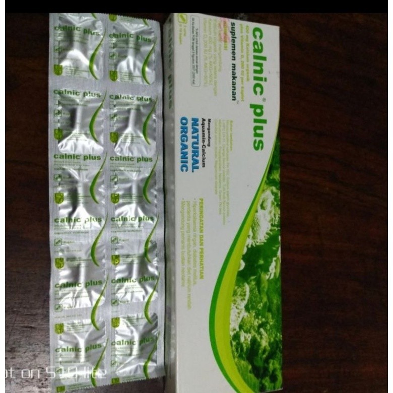 Jual Calnic Plus Strip 10 Tablet | Shopee Indonesia