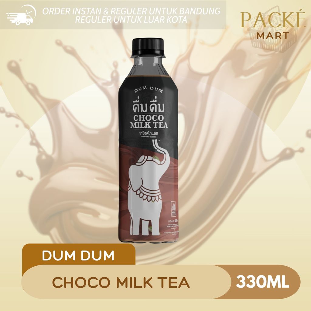 Jual Dum Dum Milk Tea 330ml / Royal Milk Tea / Choco Milk Tea / Minuman ...