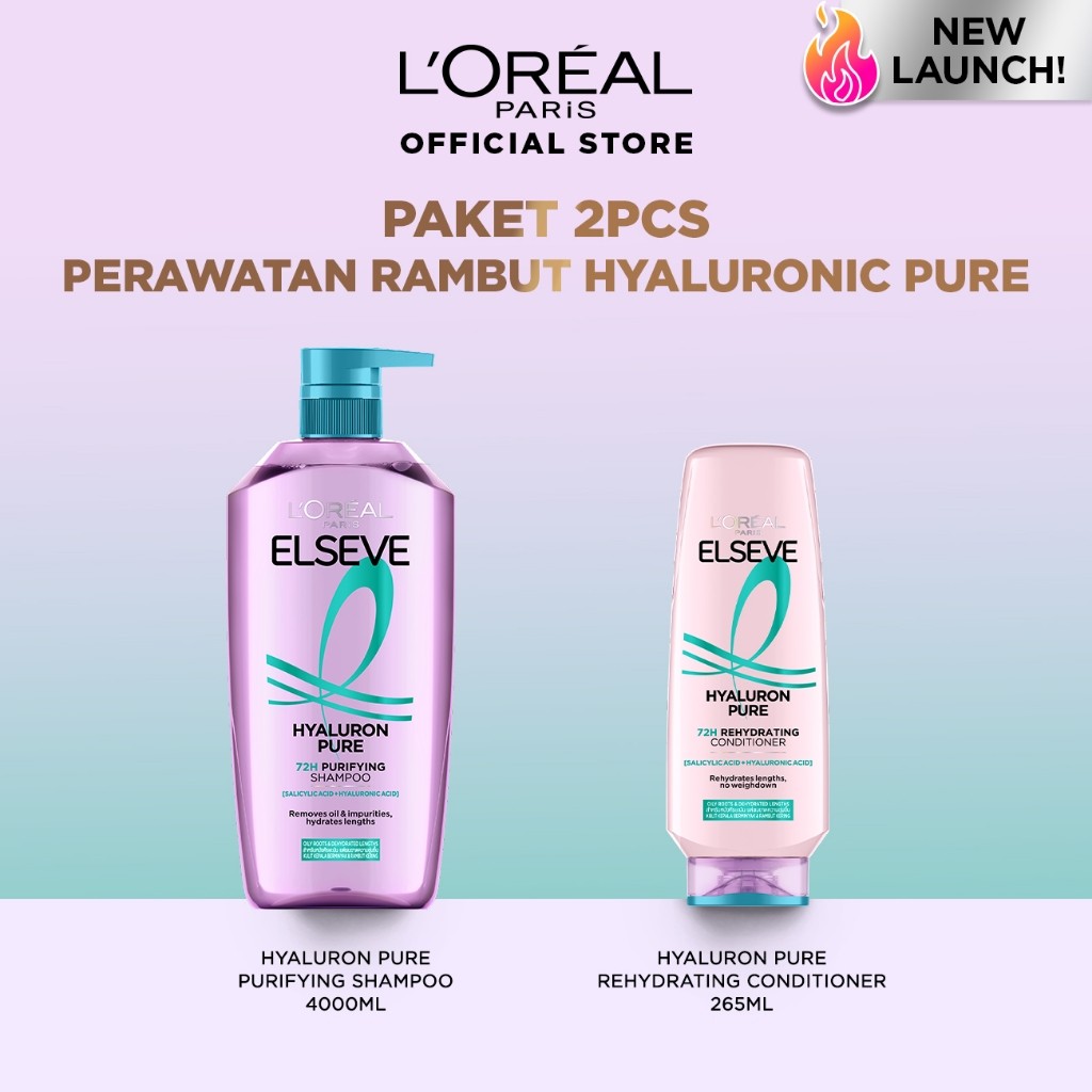 Jual TERMURAH!![PAKET HEMAT 2PCS] Elseve Hair Care Shampoo ...