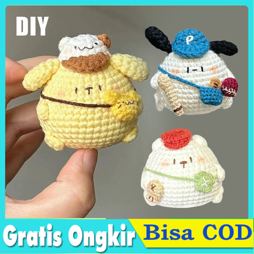 Jual DIY Crochet Kit Pemula Boneka Rajut Amigurumi Paket Belajar ...
