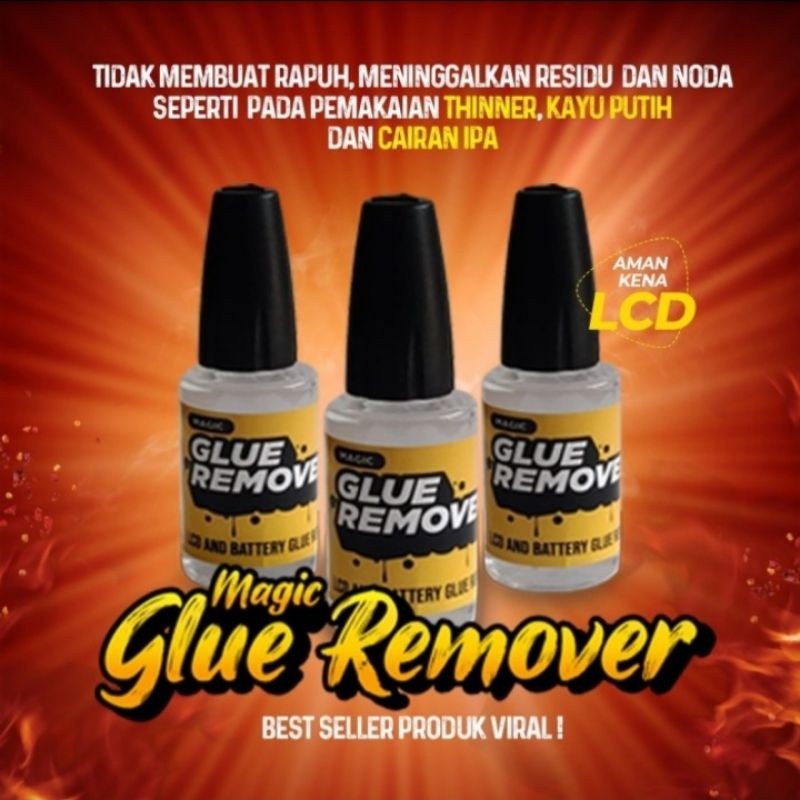 Jual Cairan Penghancur lem lcd Magic Glue Remover - 20ml | Shopee Indonesia
