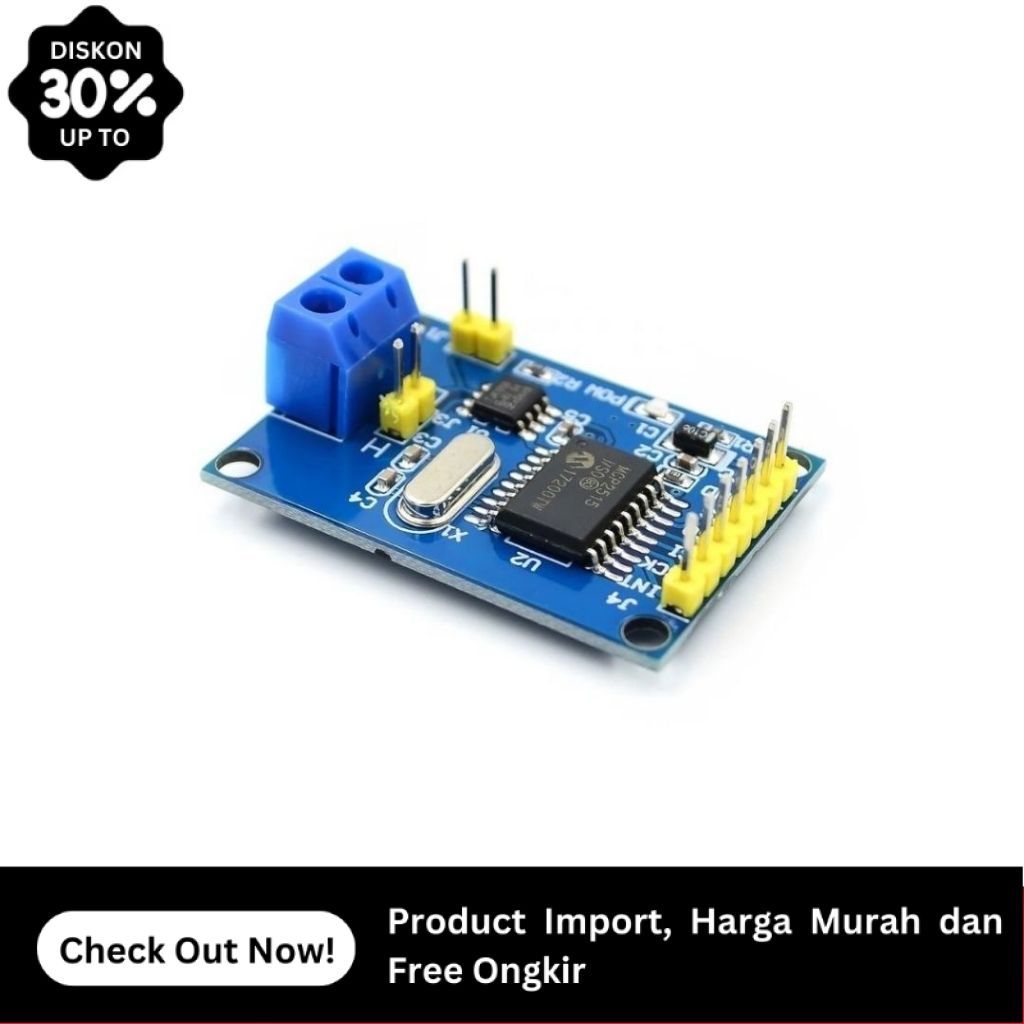 DollaTek MCP2515 CAN-Bus-Modul Mit TJA1050 – SPI-Interface Für Arduino, Raspberry Pi & Co. – Der Perfekte Begleiter Für Deine DIY-Projekte