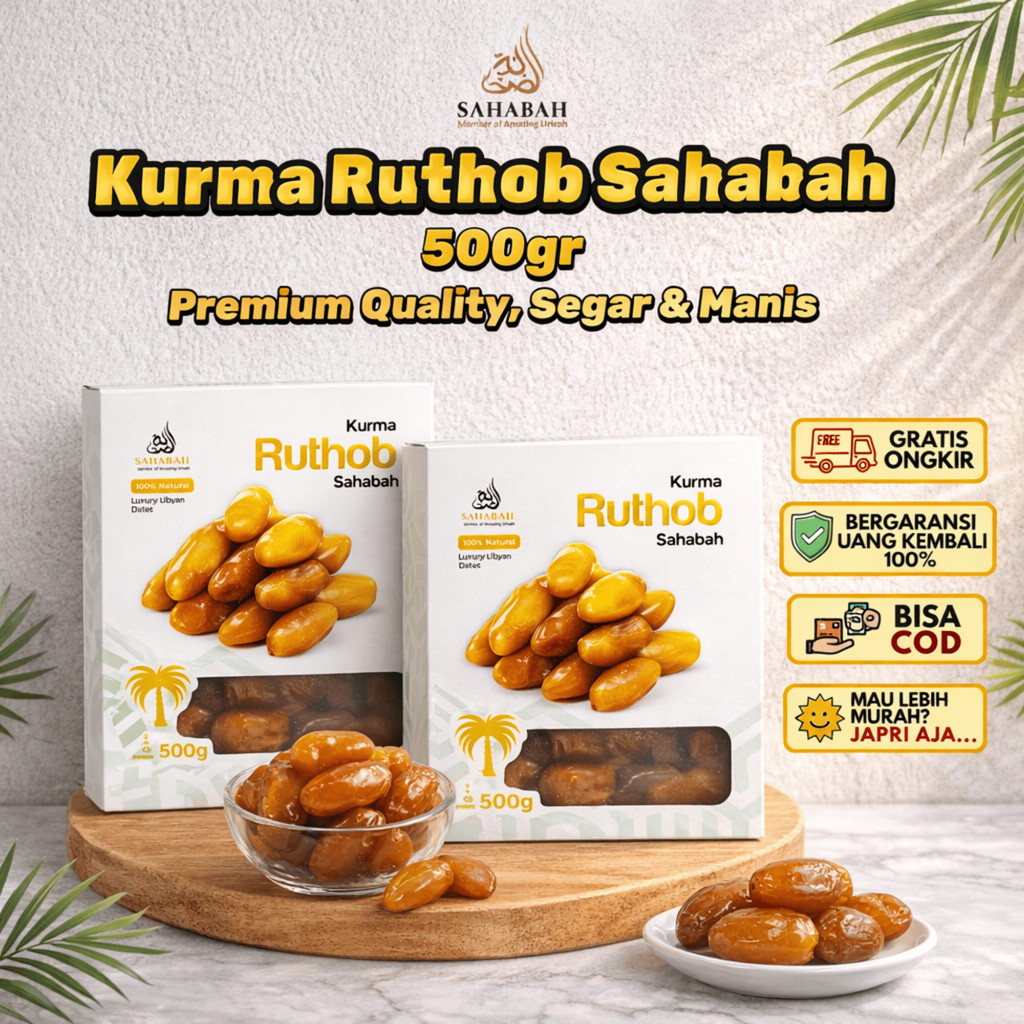 Jual Kurma Ruthob 500gr Fresh Kurma Muda Ruthab Libya Segar Bisa Untuk ...