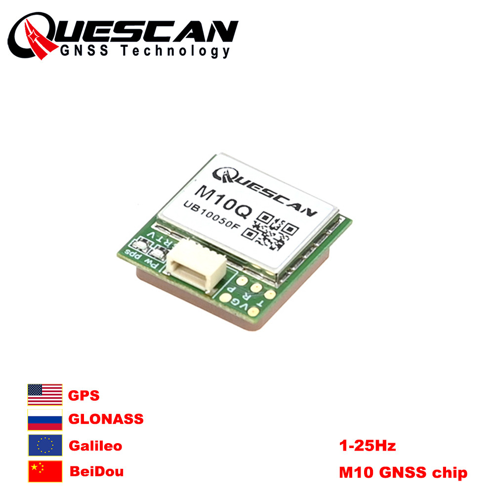 Jual QUESCAN M10Q M10 GPS GNSS Module with Antenna GPS GLONASS Galileo ...