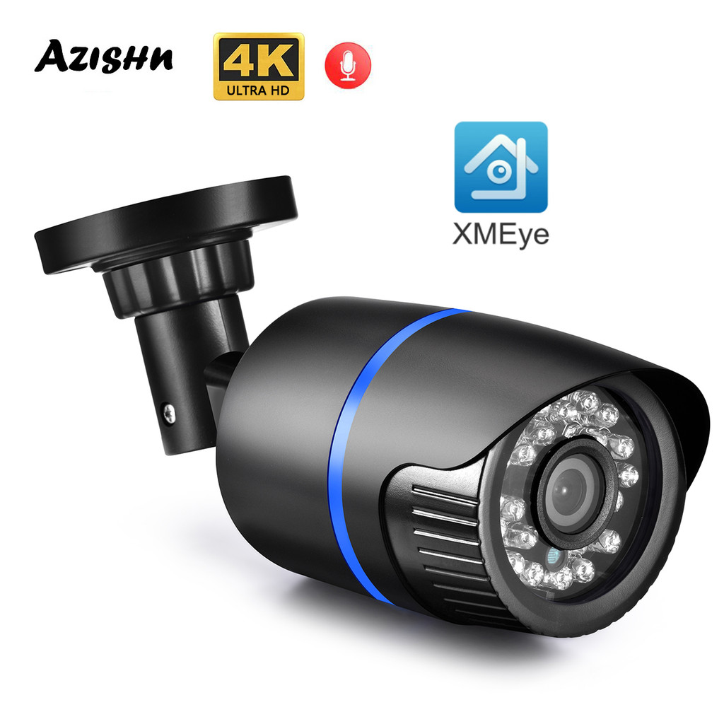 Jual XMEye 8MP Ultra HD 4K 5MP 4MP Outdoor IP Camera POE Waterproof H ...