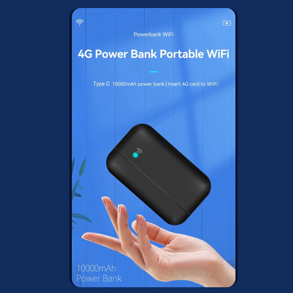 Jual Power Bank Router 4GLTE Wireless Network Router Portable WIFI ...
