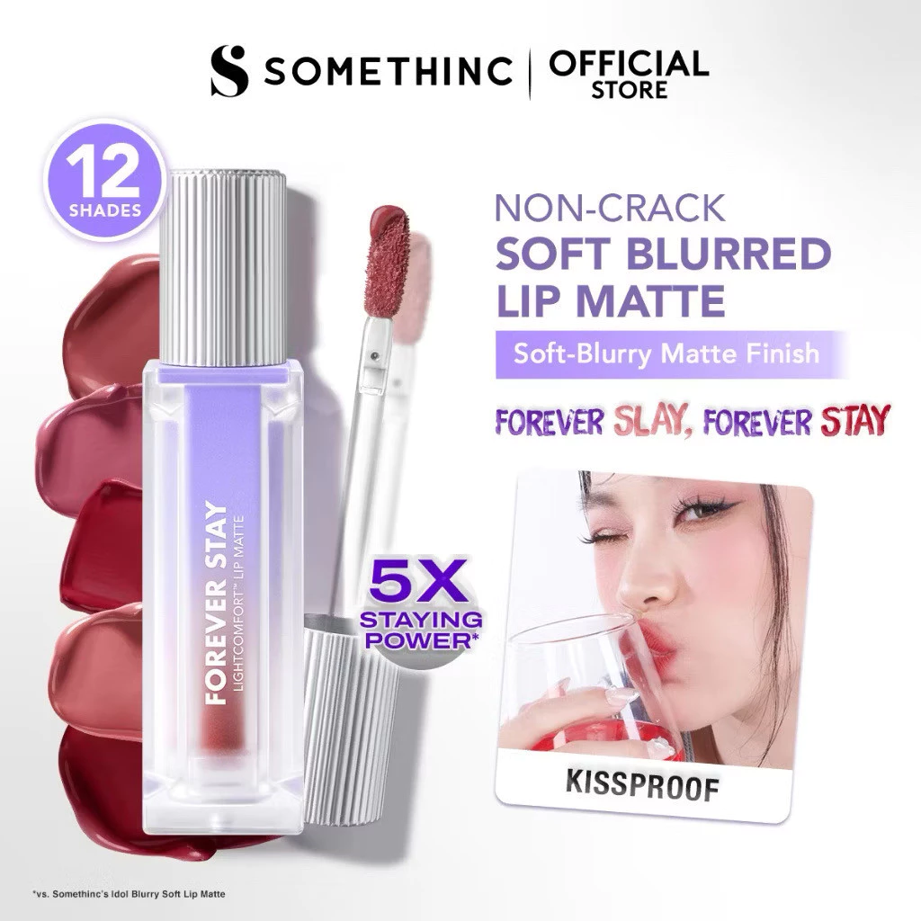 Somethinc Foreverstay Lightcomfort Lip Matte