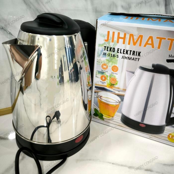 Jual KITCHTECH Kettle Teko Listrik Stainless Steel LYQ 1.8 Liter - Teko ...