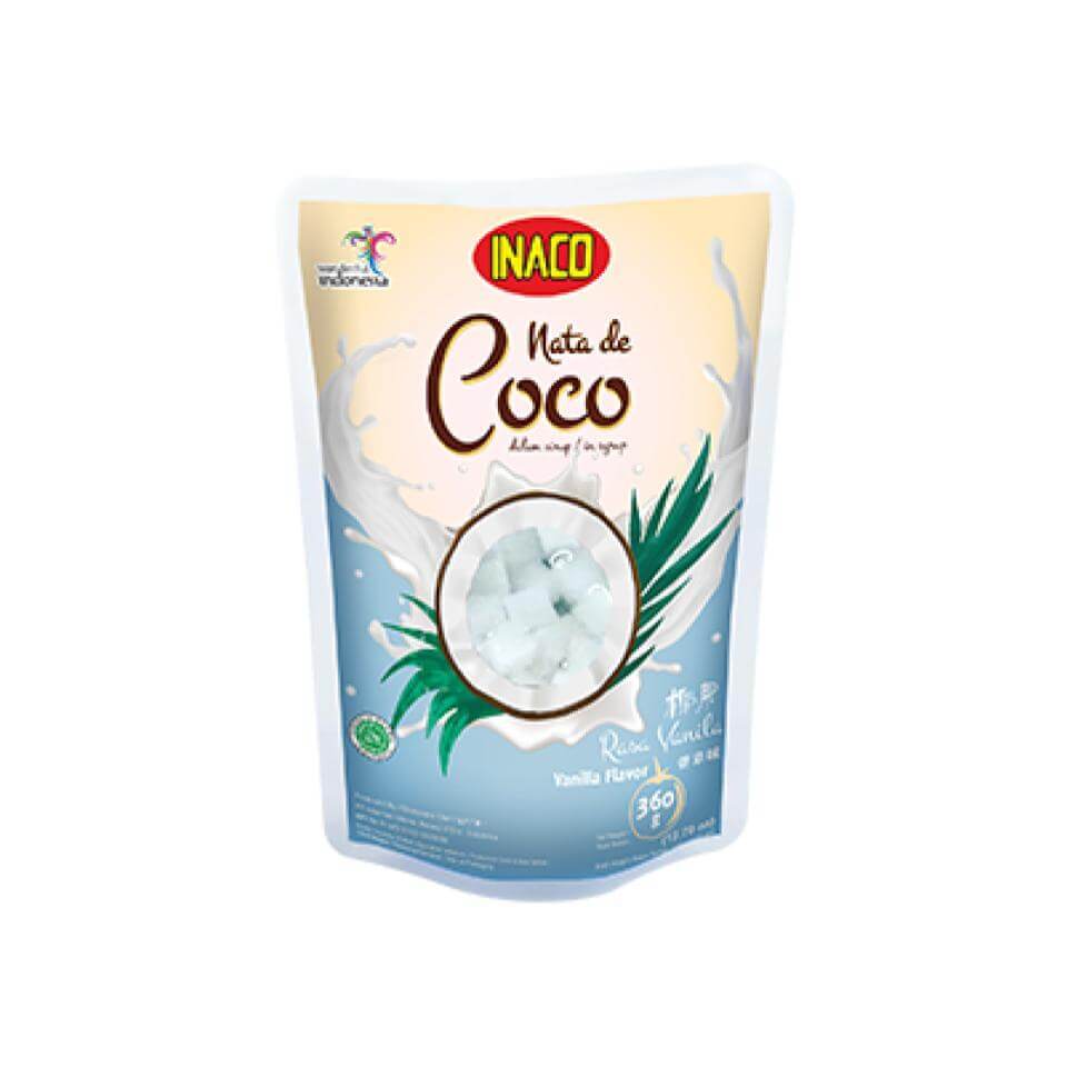 Jual Inaco Nata De Coco Vanila 360 gr | Shopee Indonesia