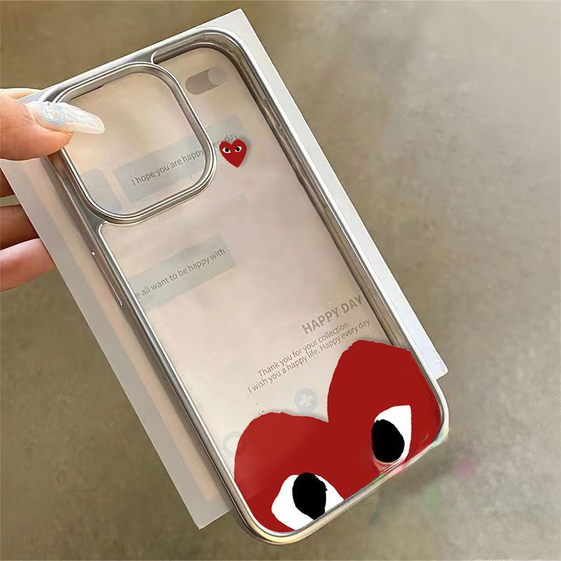 Jual CDG trend Case for iPhone 16 15 Pro Max 11 14 XR 13 12 Pro Max 8 7 ...