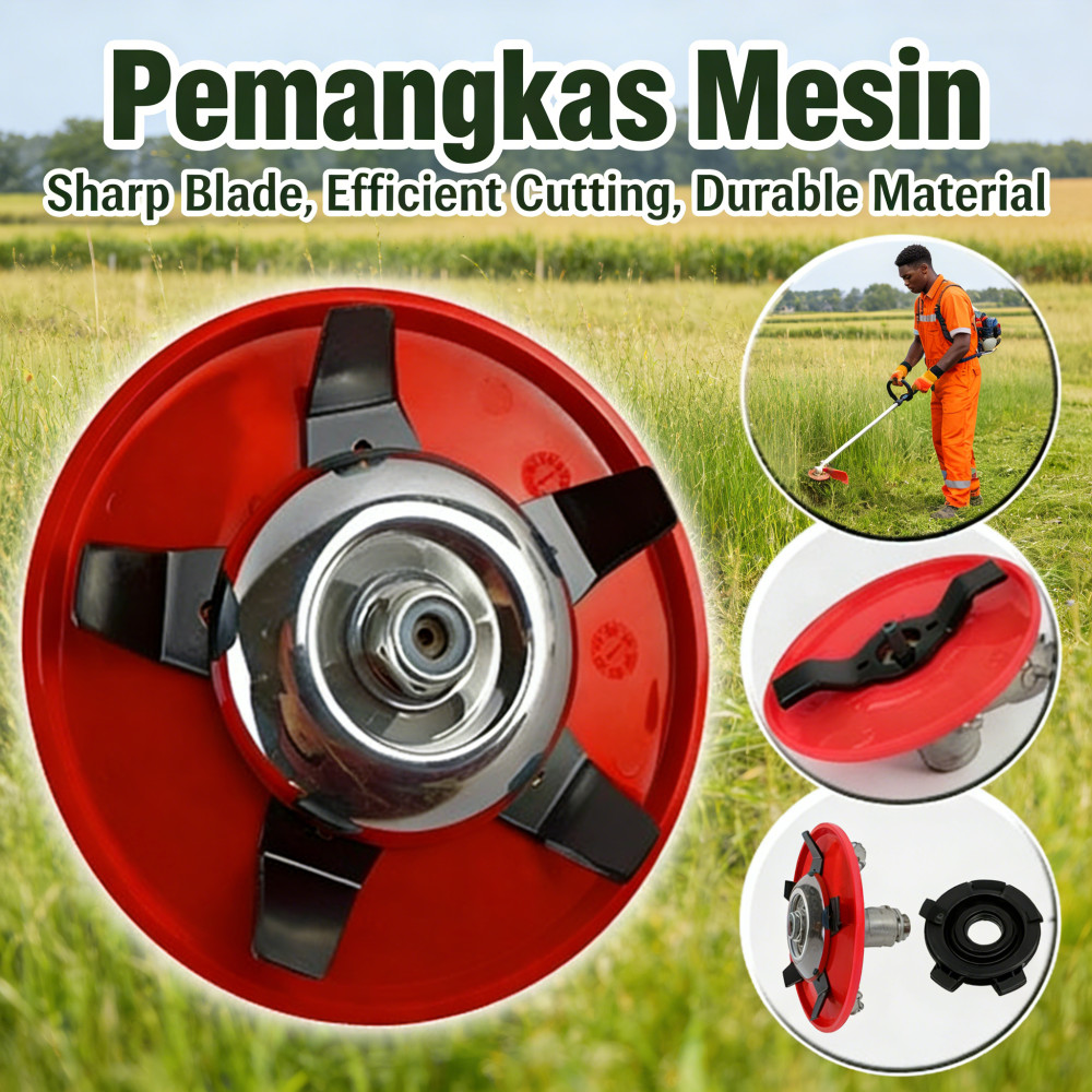 Jual Pisau Matun Mesin 6 Inch Tanah Listrik Kepala Sikat Ukuran Alat ...