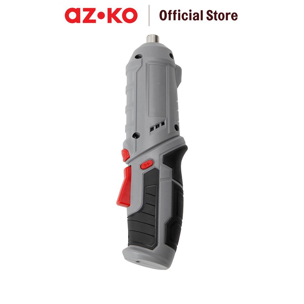 Jual AZKO Maxbuilt Obeng Cordless 3.6V Set 26 Pcs - Abu-abu Screwdriver ...