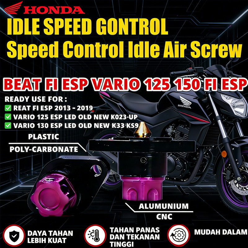 Jual ISC MANUAL AIR SCREW BEAT FI ESP VARIO 125 FI ESP VARIO 150 ESP ...