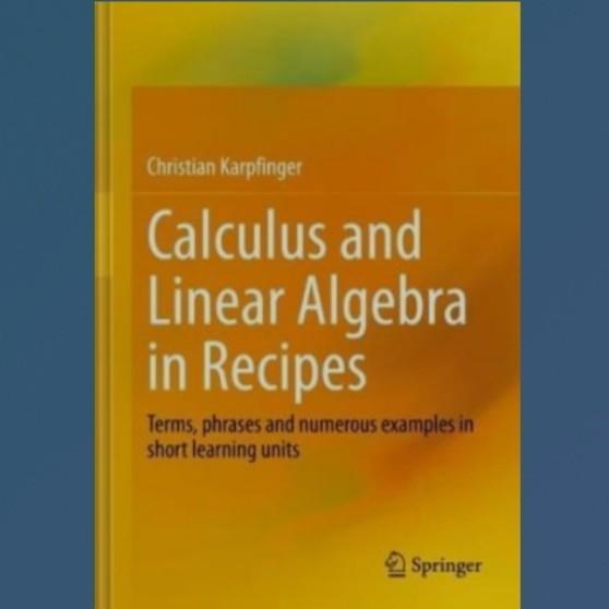Jual Buku Calculus and Linear Algebra in Recipes | Shopee Indonesia