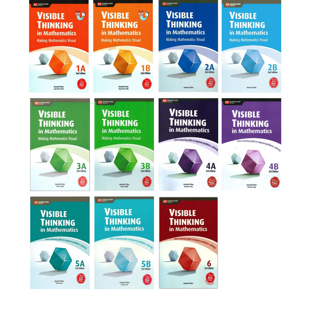 Jual Visible Thinking In Mathematics 1A - 6 / 2nd-3nd Edition / Black ...