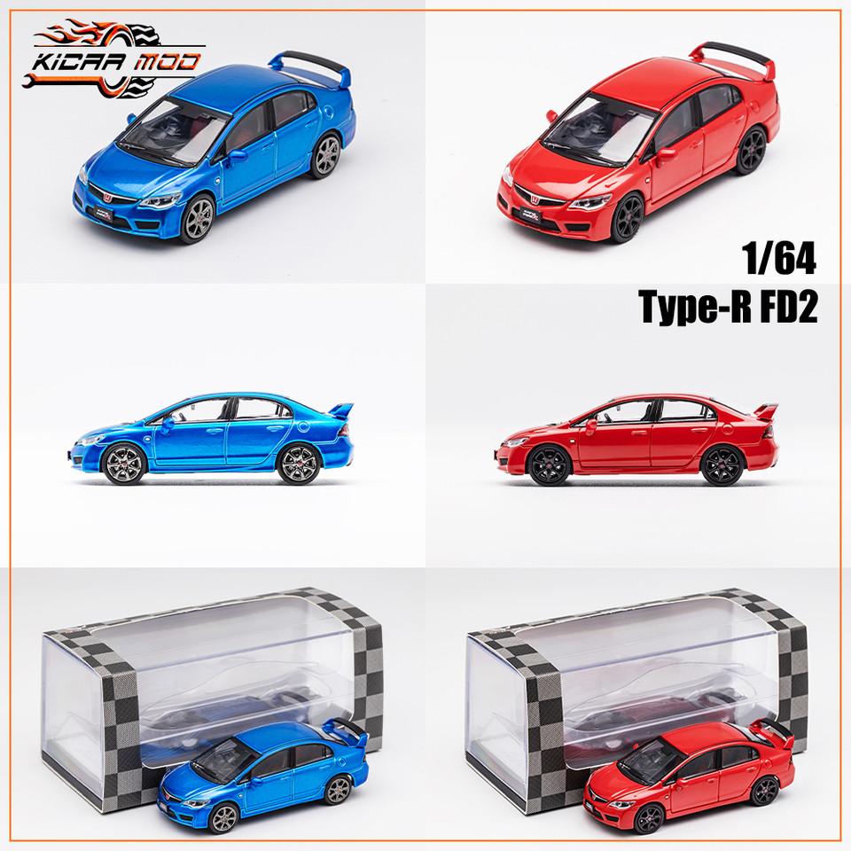 Jual DCT 1/64 Civic Type R FD2 Model Sports Car Vintage Cars JDM ...