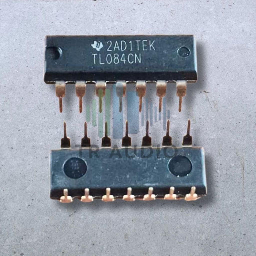 Jual IC TL084CN TL 084 Op Amp Quad JFET Low Bias DIP 14 Lengkap ...