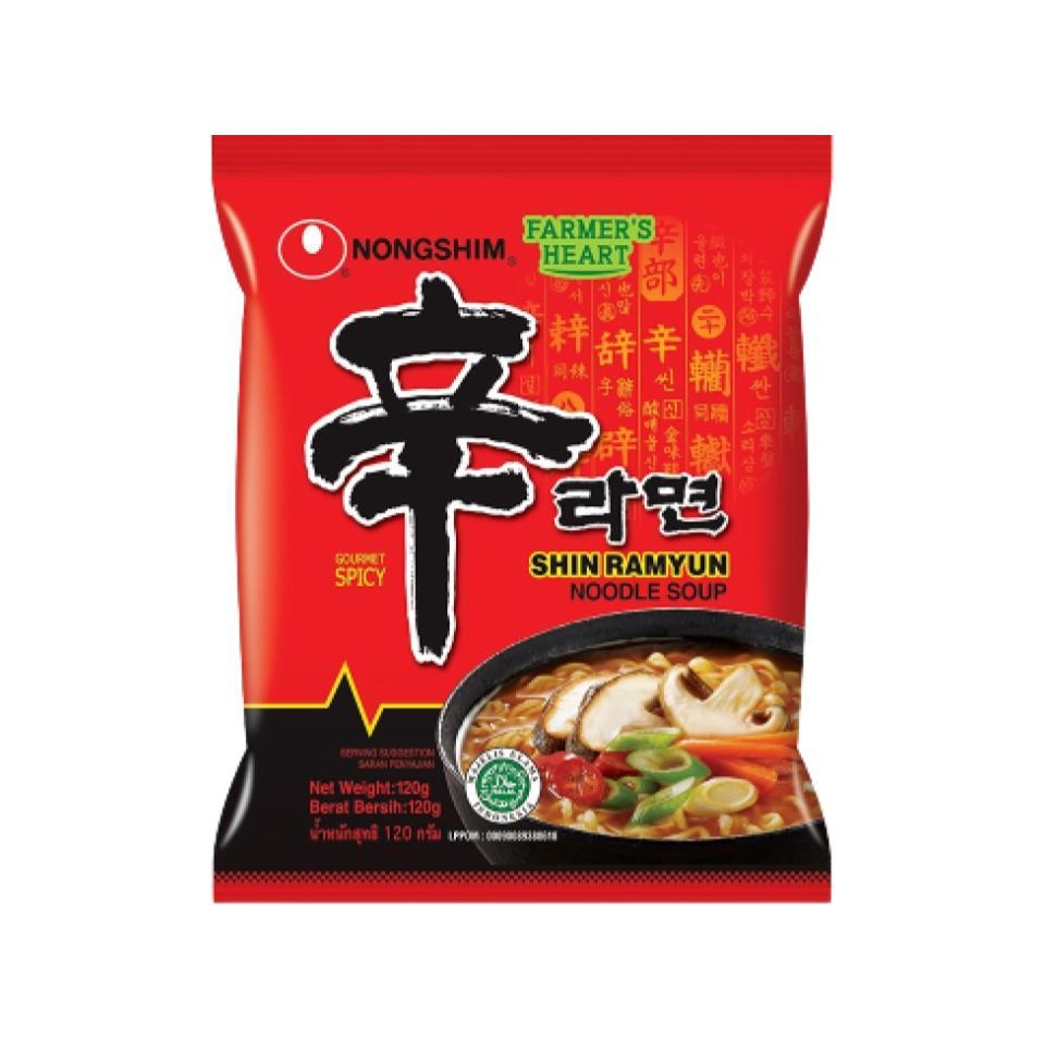 Jual Nongshim Mie Instan Mushroom Shin Ramyun 120 gr | Shopee Indonesia