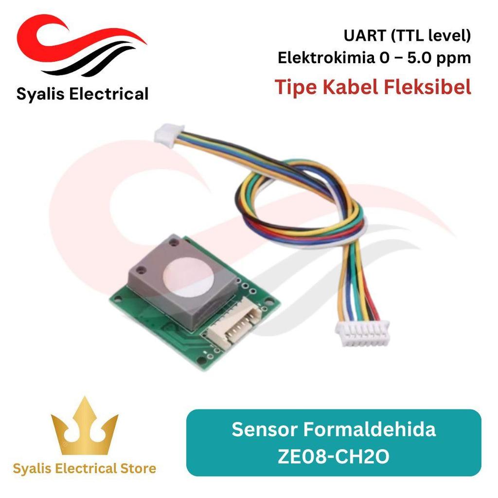 Jual Sensor Formaldehida ZE08-CH2O Elektrokimia UART Modul Deteksi HCHO ...