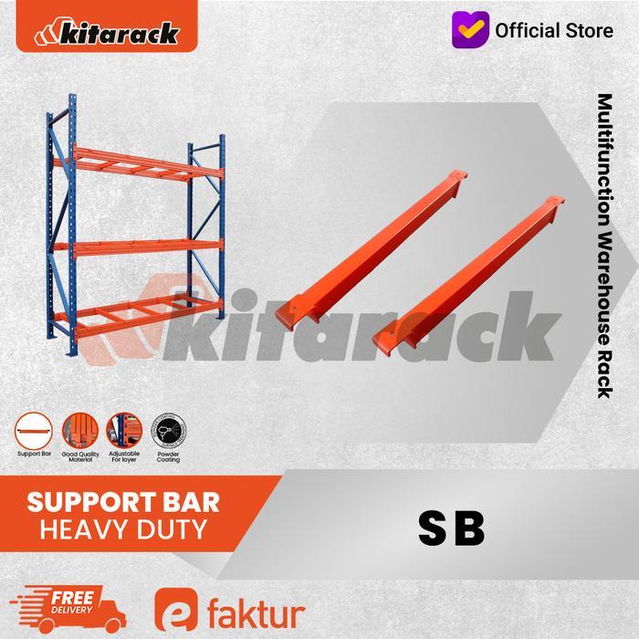Jual KITARACK Support Bar RAK PALLET untuk 1 Ton - Heavy Duty - 80cm ...